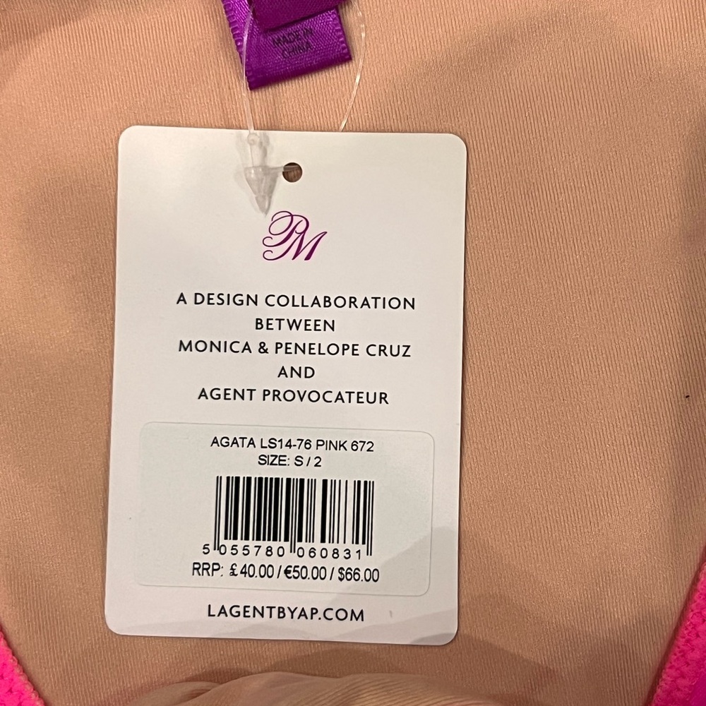 Agent by Agent Provocateur Agata bikini bottoms sz S NWT - Picture 3 of 6